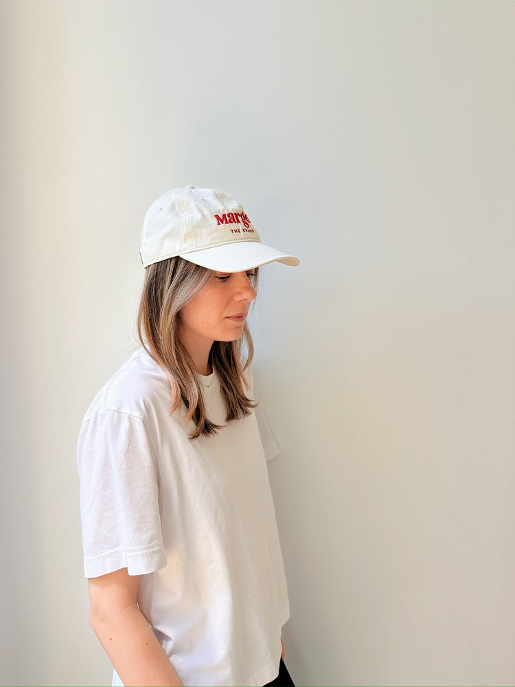 
                  
                    MARGOT LOGO CAP ECRU
                  
                