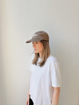 
                  
                    MARGOT LOGO CAP WALNUT
                  
                